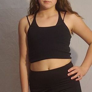 A black tank top